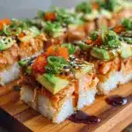 Spicy Salmon Sushi Bake Recipe