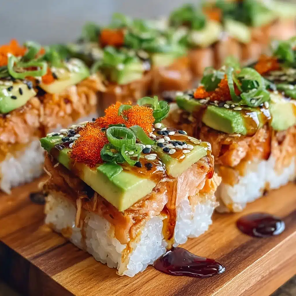 Spicy Salmon Sushi Bake Recipe - Recipe Image