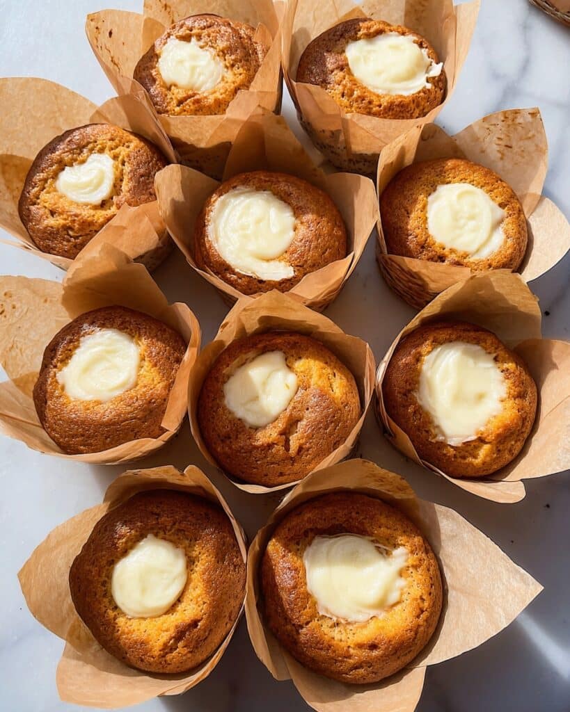 Starbucks-Style Pumpkin Cream Cheese Muffins Recipe