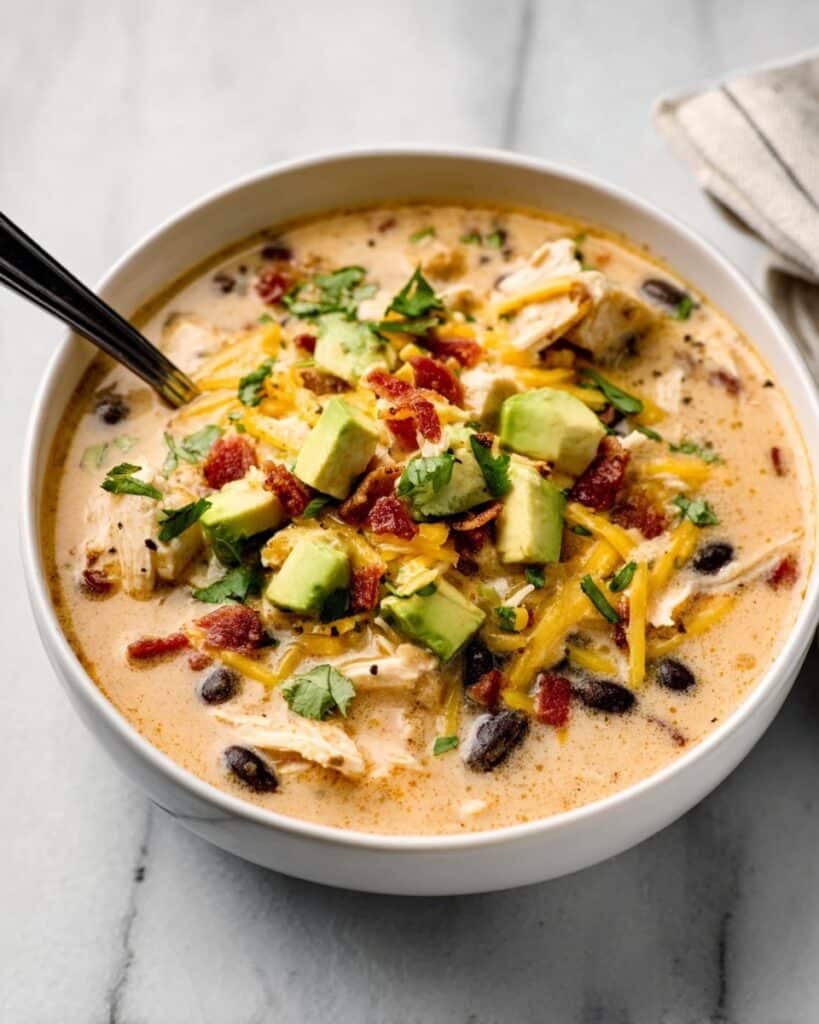 Easy Chicken Taco Soup Recipe