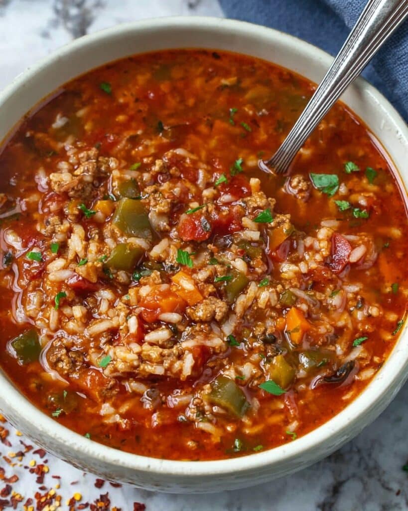 Stuffed Pepper Soup Recipe