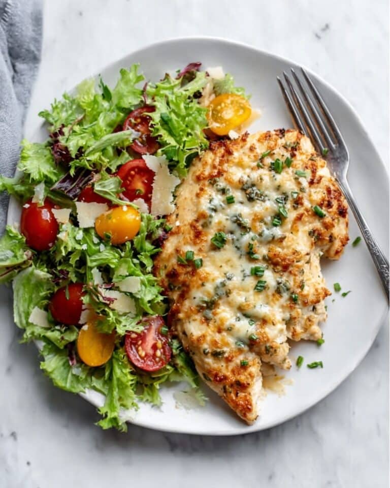 Pretzel-Crusted Chicken with Mustard-Cheddar Sauce Recipe