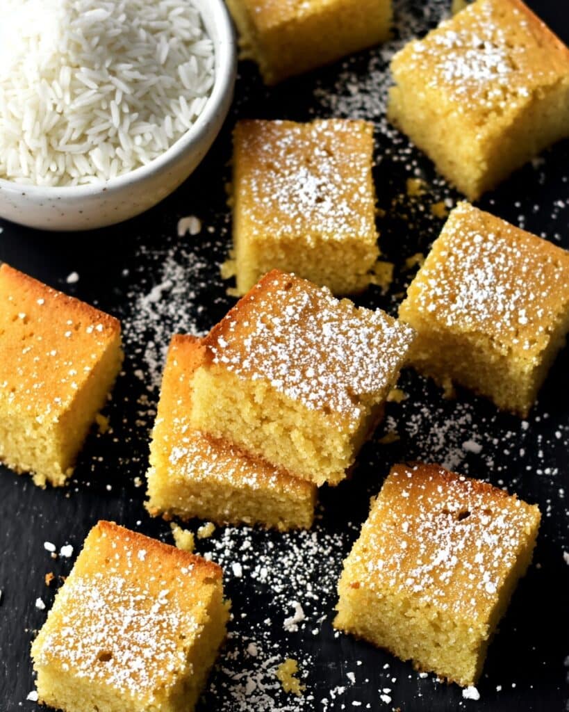 Coconut Milk Snack Cake Recipe