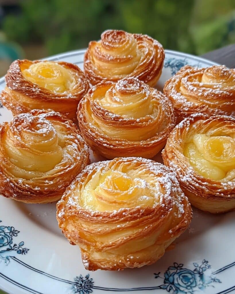 Peach Pie Cruffins Recipe