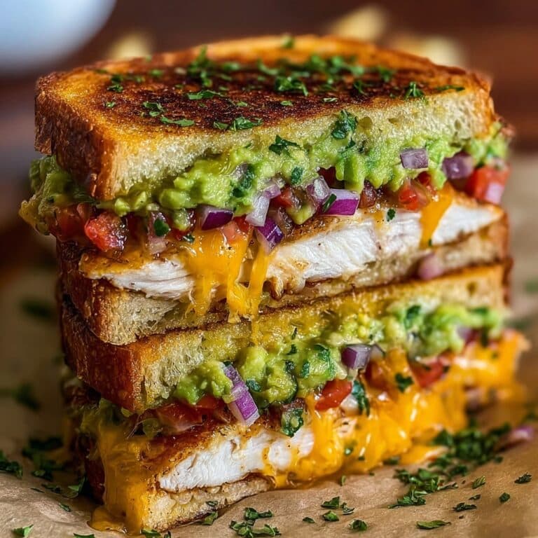 Chicken Avocado Melt Sandwich Recipe