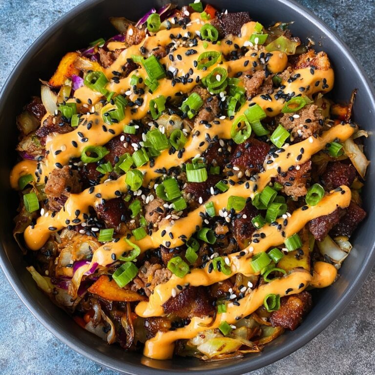 Best Blackstone Egg Roll in a Bowl Recipe