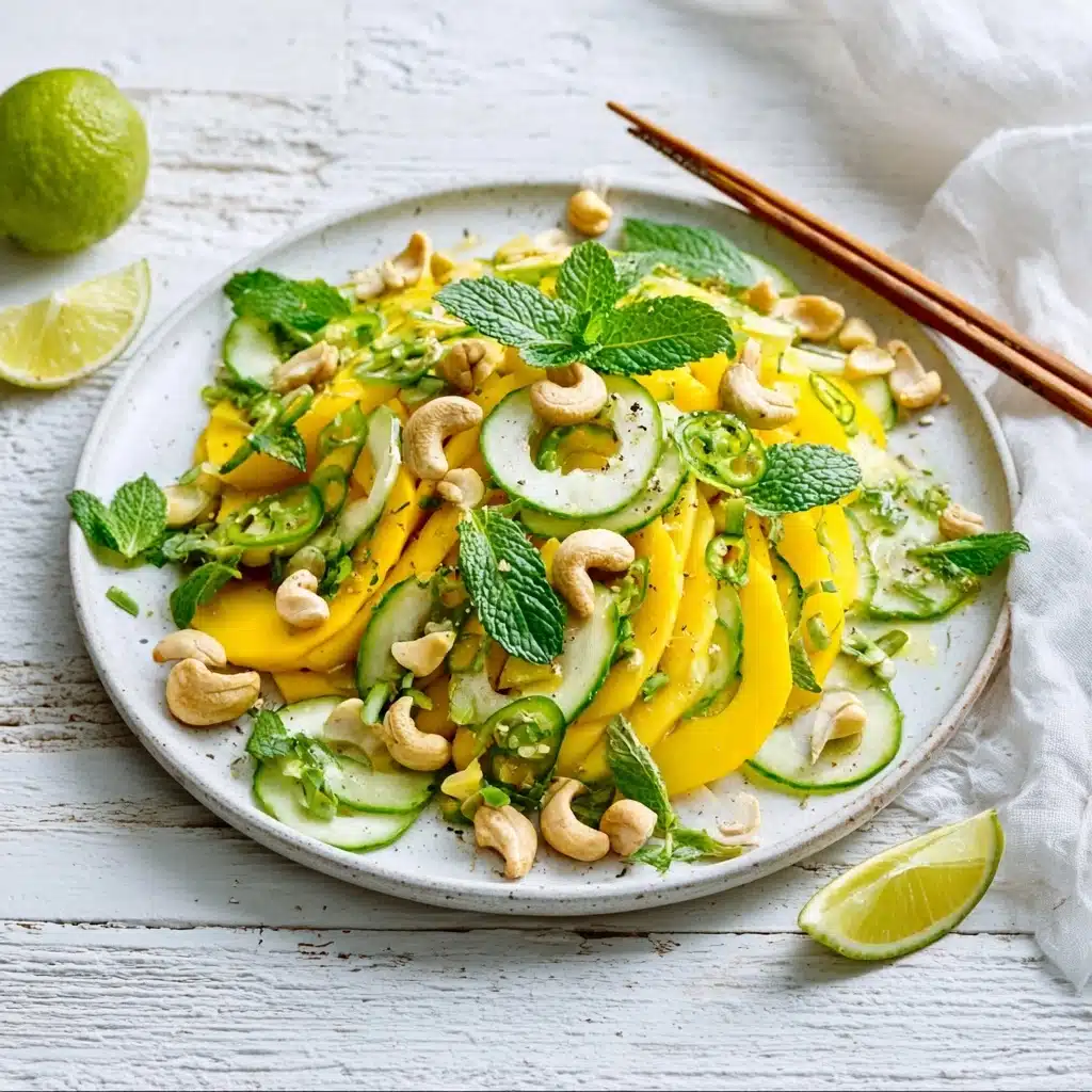 Cucumber Mango Chili Salad Recipe - Recipe Image