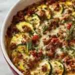 Ground Turkey Zucchini Casserole – Healthy Comfort Food Recipe