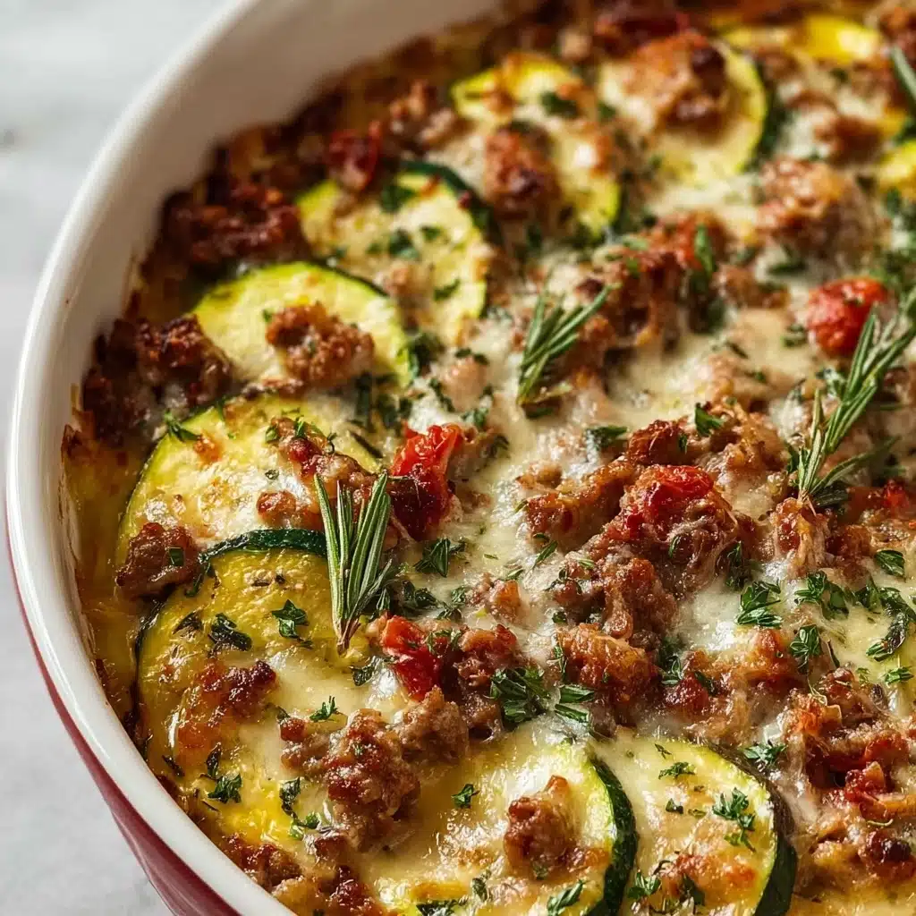 Ground Turkey Zucchini Casserole – Healthy Comfort Food Recipe