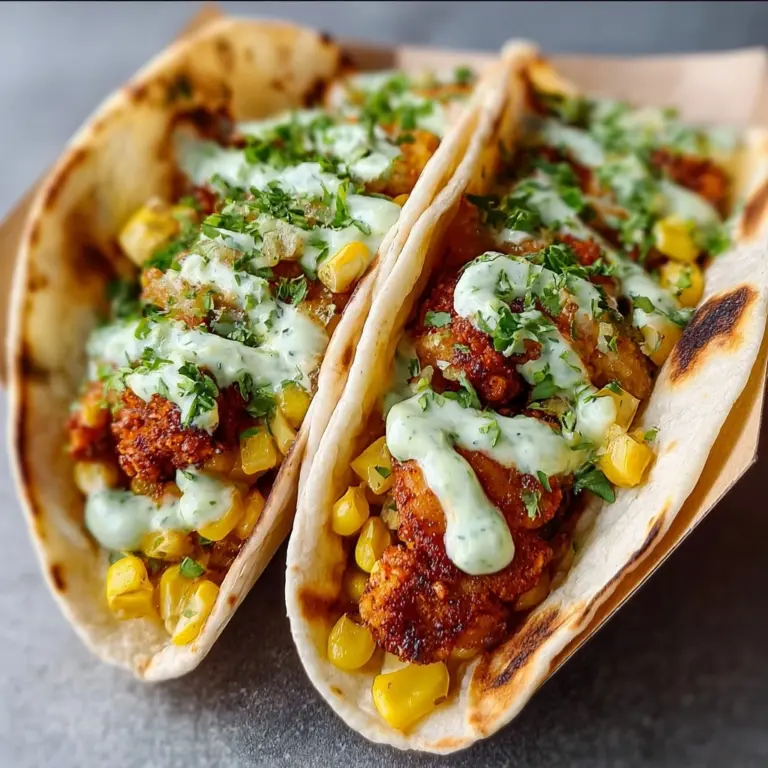 The Ultimate Guide to Fried Chicken Street Corn Tacos with Jalapeño Lime Ranch