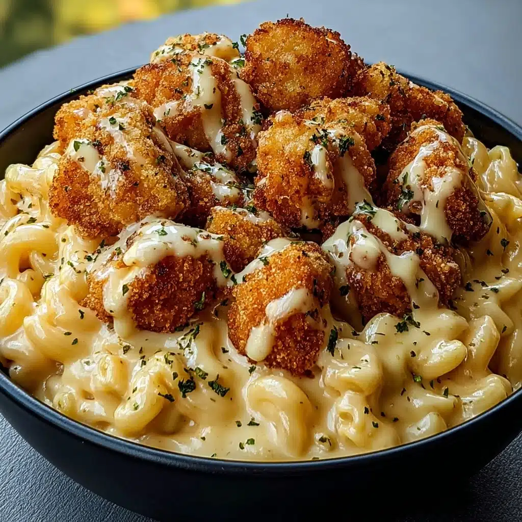 Mix cooked macaroni into the cheese sauce Recipe - Recipe Image