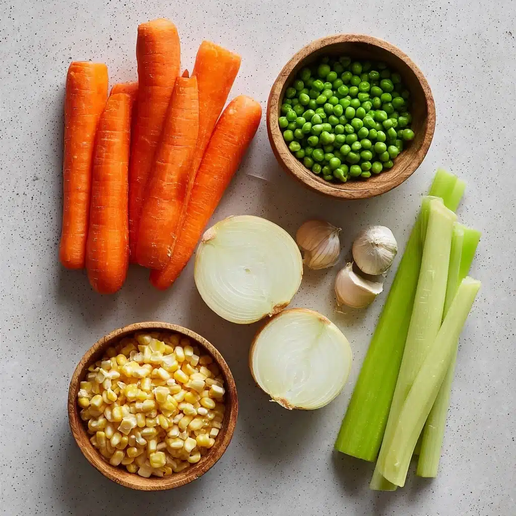 One-Pot Creamy Vegetable Soup Recipe - Recipe Image