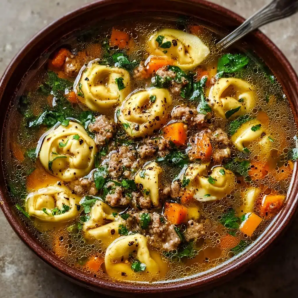 Autumn Tortellini Soup with Sausage Recipe - Recipe Image