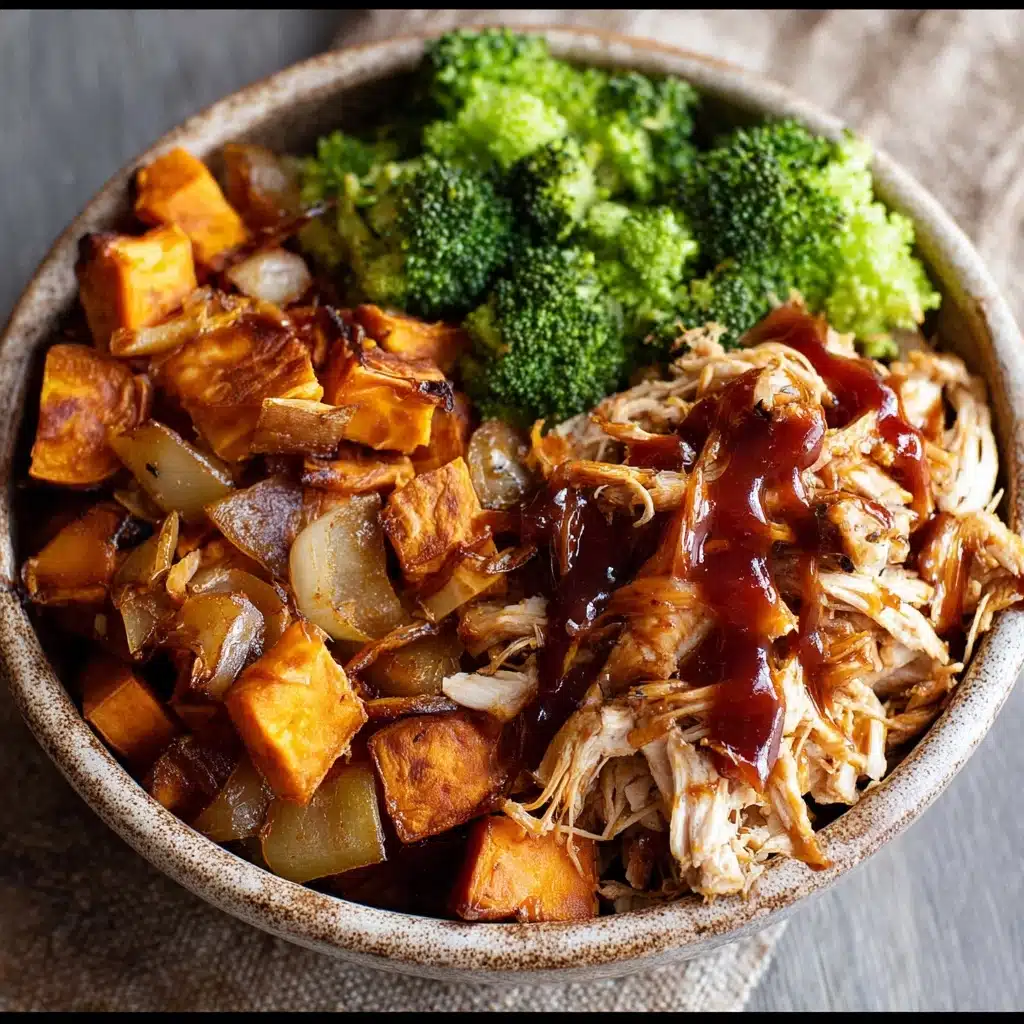 BBQ Chicken Sweet Potato Bowl Recipe - Recipe Image