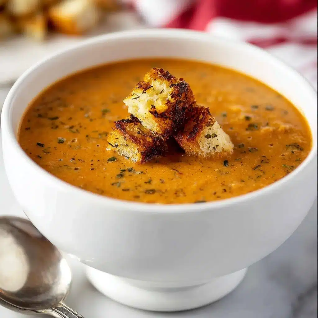 Roasted Tomato Basil Soup Recipe - Recipe Image