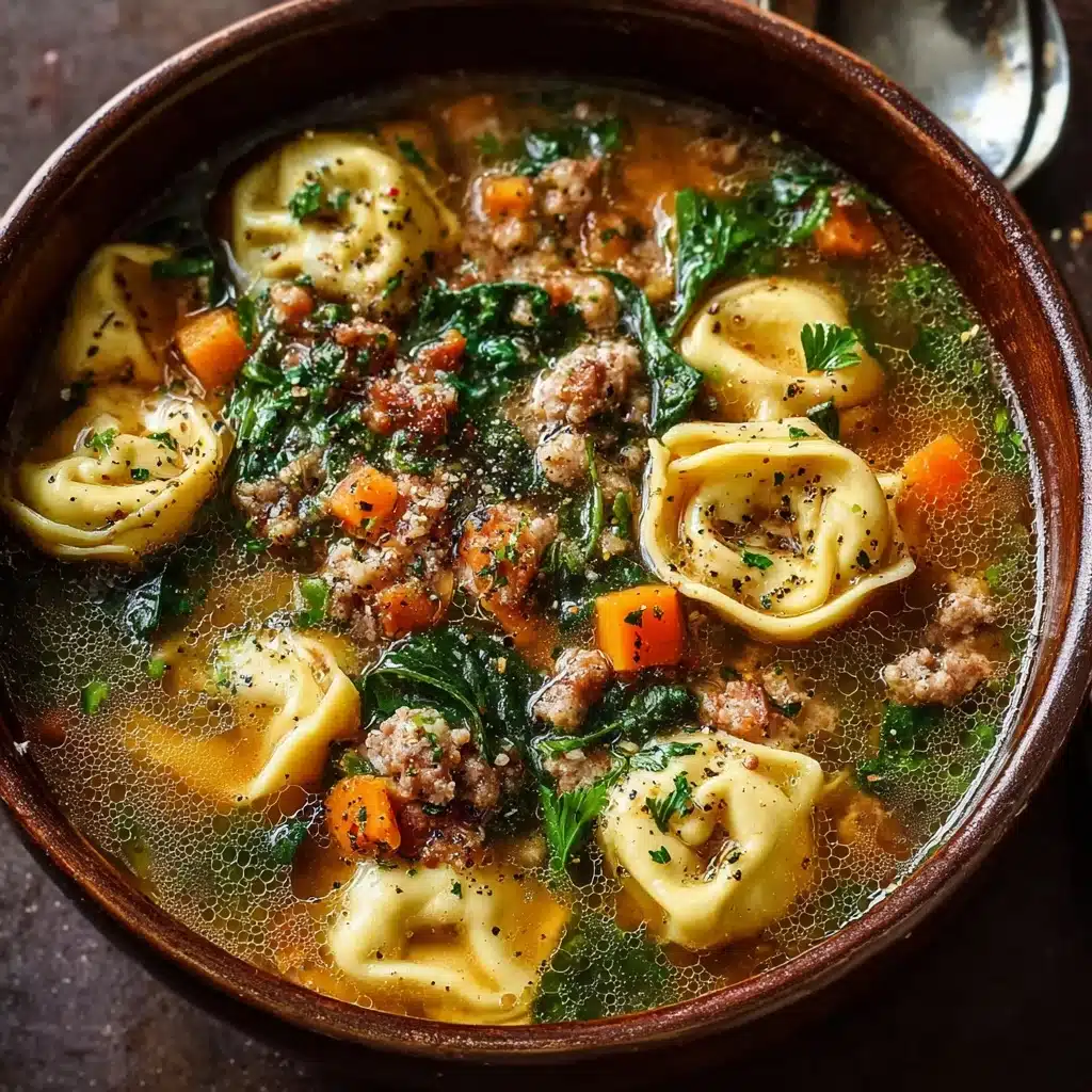 Autumn Tortellini Soup with Sausage Recipe - Recipe Image