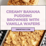 Banana Pudding Brownies