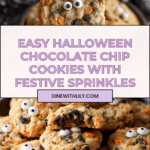 Easy Halloween Chocolate Chip Cookies Recipe