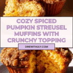 Amazing Spiced Pumpkin Streusel Muffins Recipe