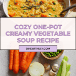 One-Pot Creamy Vegetable Soup Recipe