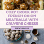 Crock Pot French Onion Meatballs Recipe