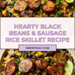 Hearty Black Beans and Rice with Sausage Recipe