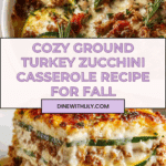 Ground Turkey Zucchini Casserole – Healthy Comfort Food Recipe