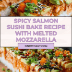 Spicy Salmon Sushi Bake Recipe