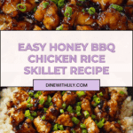 Honey BBQ Chicken Rice Recipe