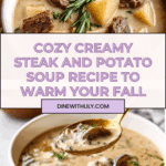 Creamy Steak & Potato Soup