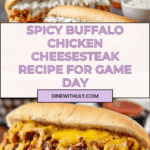 Best Buffalo Chicken Cheesesteak Recipe