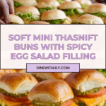 Mini Thasnift With Egg Salad Recipe