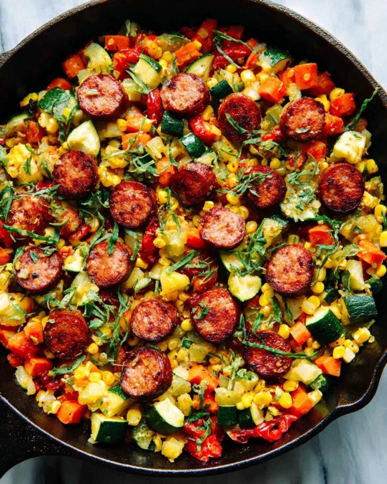 Cajun Sausage and Rice Skillet Recipe