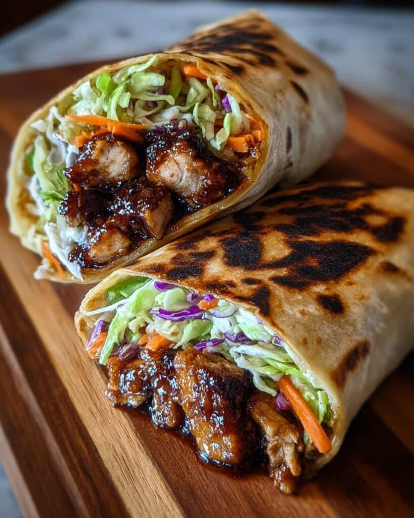 Quick and Tasty Teriyaki Chicken Wraps Recipe