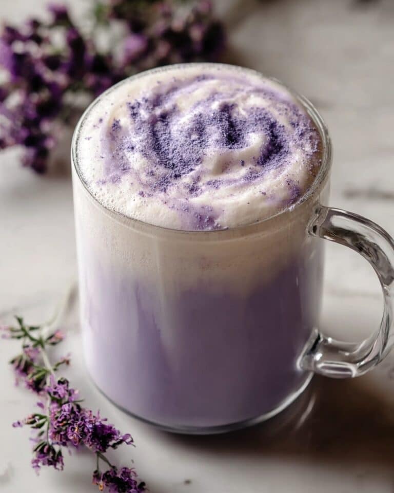 Lavender Cream Cold Foam (Naturally Colored) for a Cozy Sip Recipe