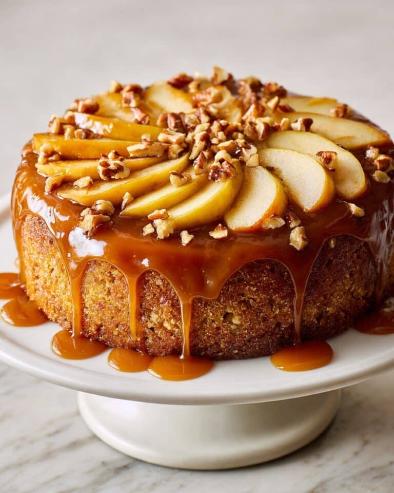 Caramel Apple Upside-Down Cake Recipe
