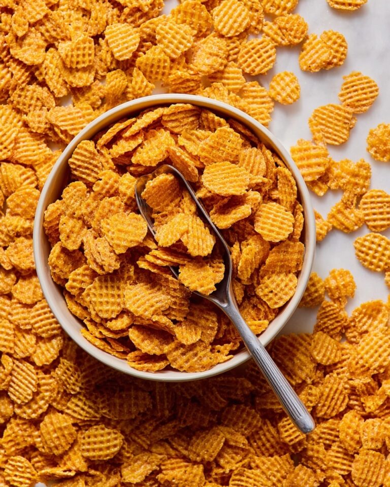 Sweet and Salty Caramel Crispix Mix Recipe