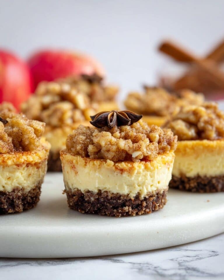 Apple Crisp Cheesecake Bites Recipe