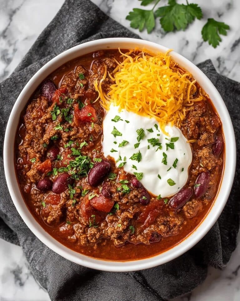 Stovetop Chili with Ground Beef Recipe