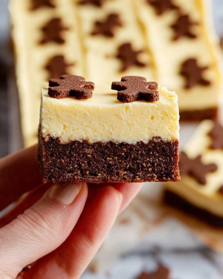 Gingerbread Cheesecake Bars Recipe