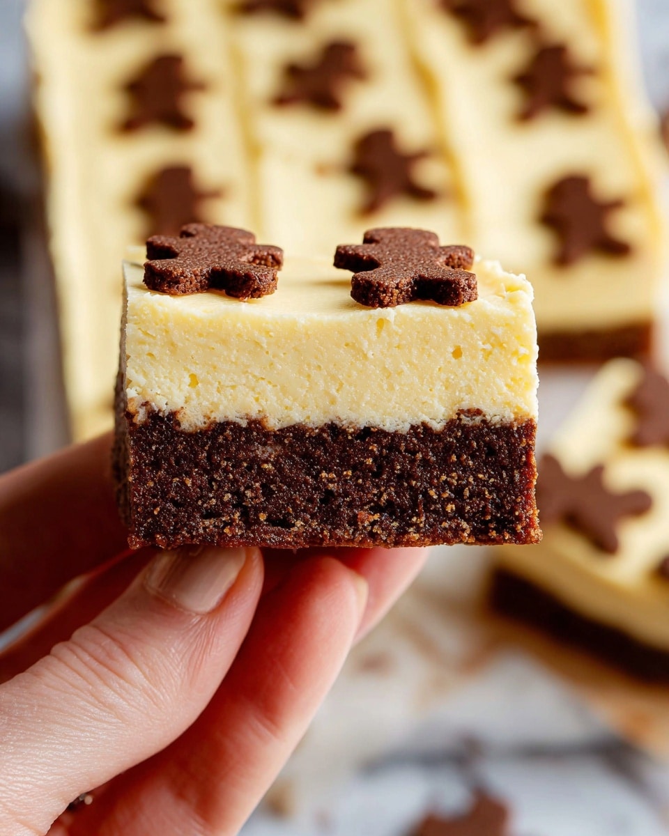 Gingerbread Cheesecake Bars Recipe