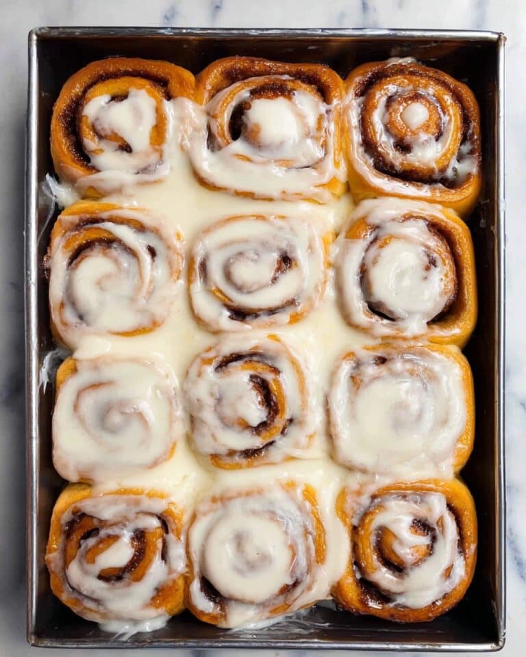 Pumpkin Cinnamon Rolls With Maple Cream Cheese Icing Recipe