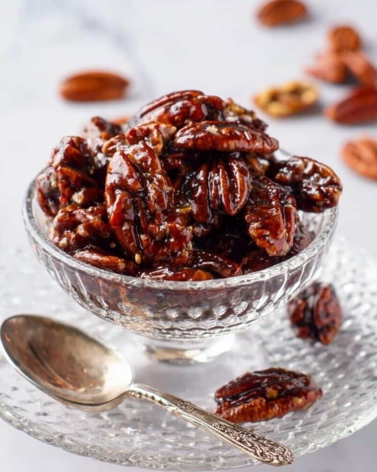 Quick and Easy Stovetop Candied Pecans Recipe
