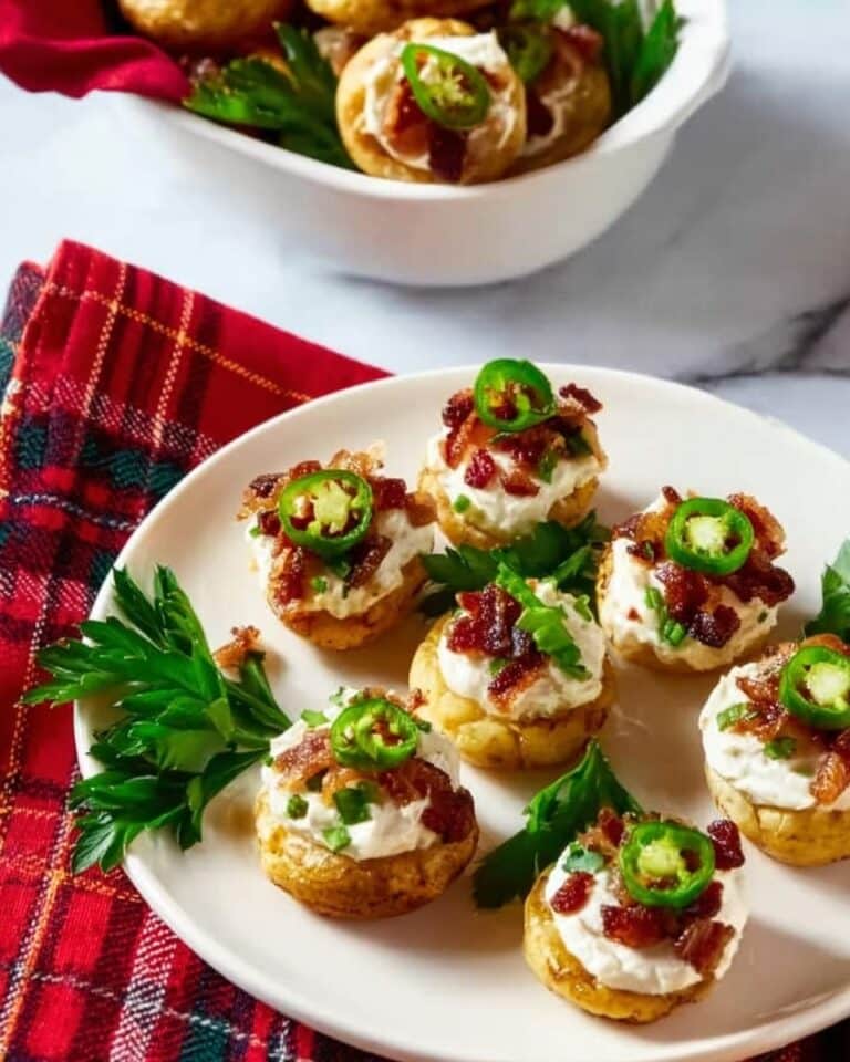 Loaded Hasselback Potato Bites Recipe