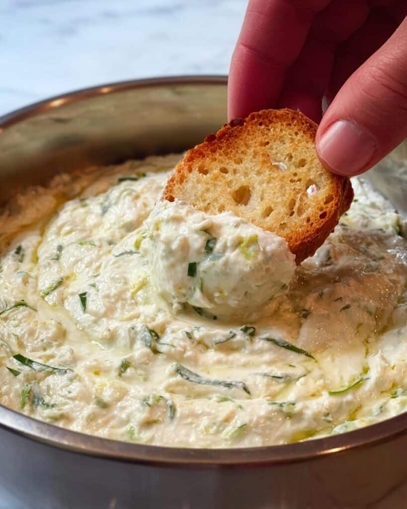 Easy Creamy Crab Mornay Dip Recipe