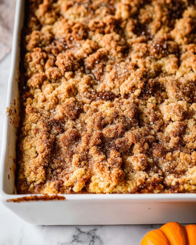 Apple Coffee Cake with Streusel Topping Recipe