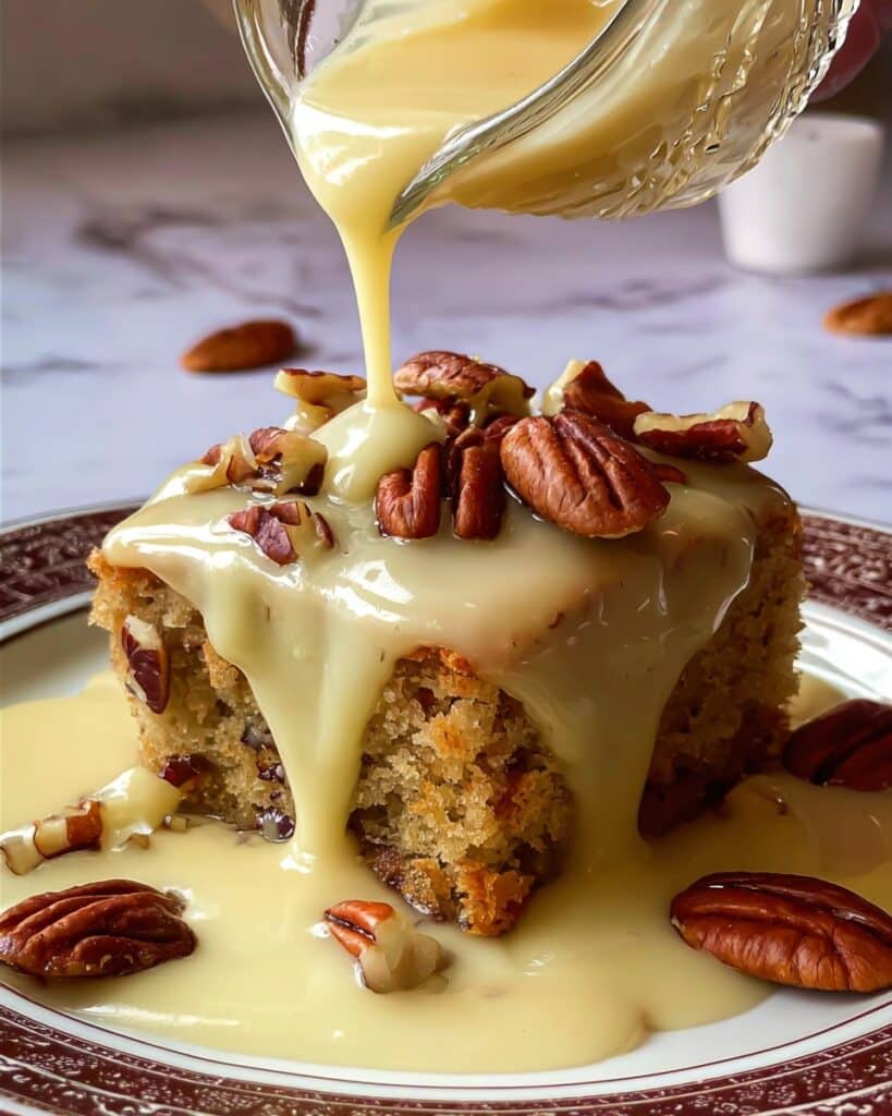 Southern Pecan Praline Cake Recipe