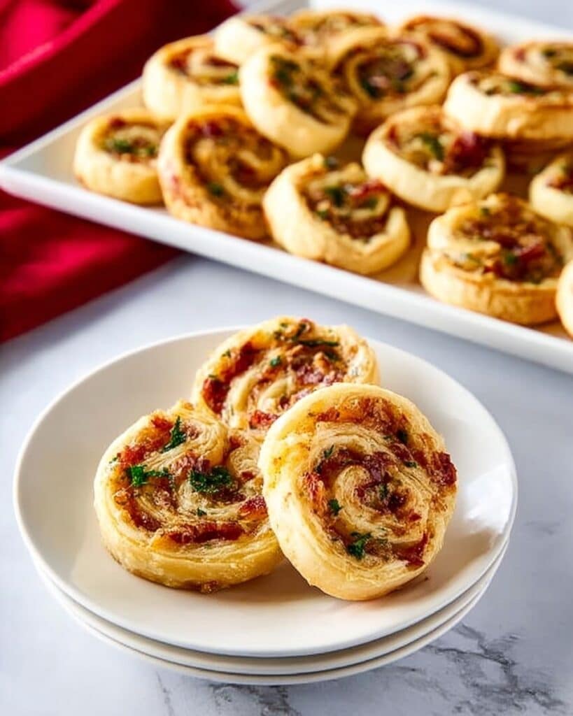 Ham and Cheese Pinwheels Recipe