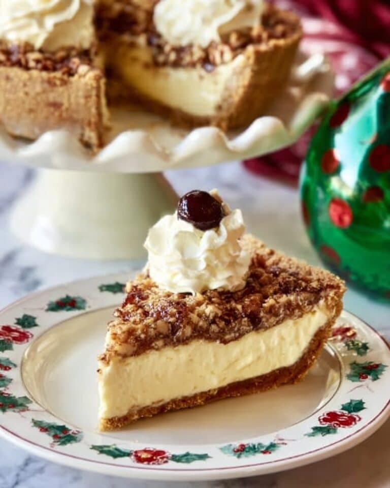 Easy Southern Pecan Praline Cheesecake Recipe