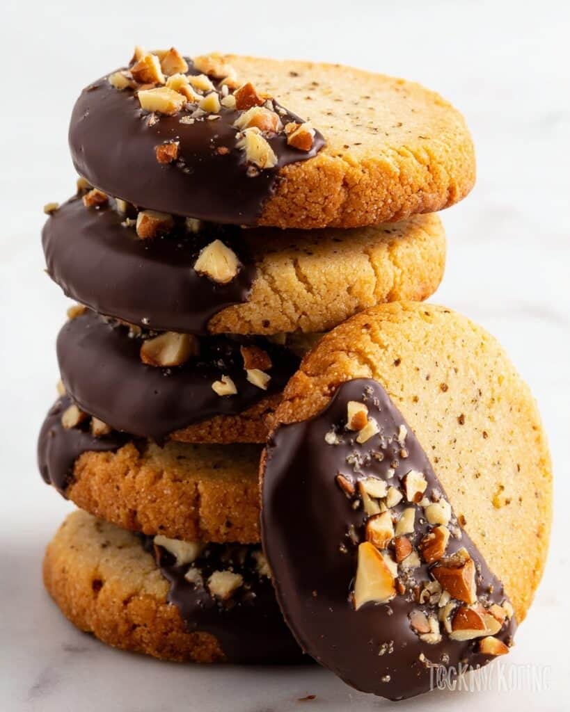 Almond Flour Cookies with Dark Chocolate Chips and Pecans Recipe